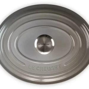 Le Creuset Bräter Signature Oval In Perlgrau 31 Cm / 6,3 L 11
